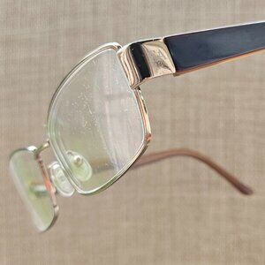Elizabeth Arden EA Women Glasses Frame Eye Wear Gold/Brown Tone Eyeglasses